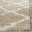 Tapis ivoire / beige à motif géométrique Alonnah-1036207319