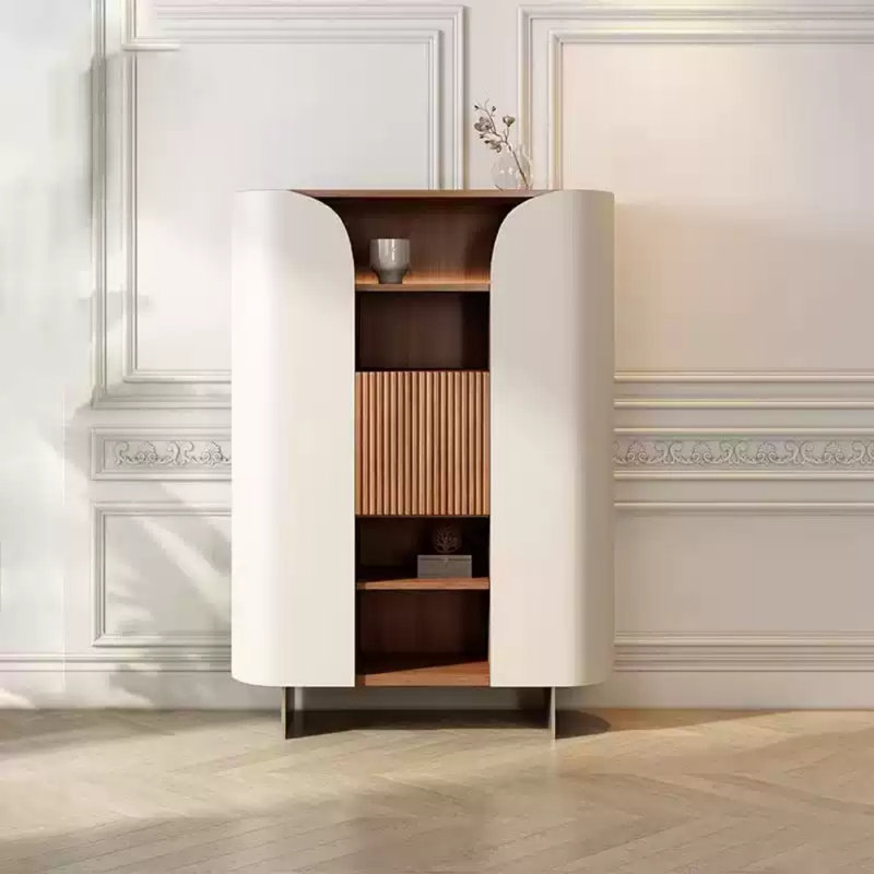 Buffet haut de gamme pour la maison, H 62,99 po x l 39,37 po x P 15,75 po, Noyer