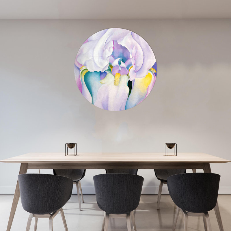 Superbe reproduction d'art en verre pour un cadeau personnalisé ou une décoration de Noël unique, H 17,7 po x l 11,8 po