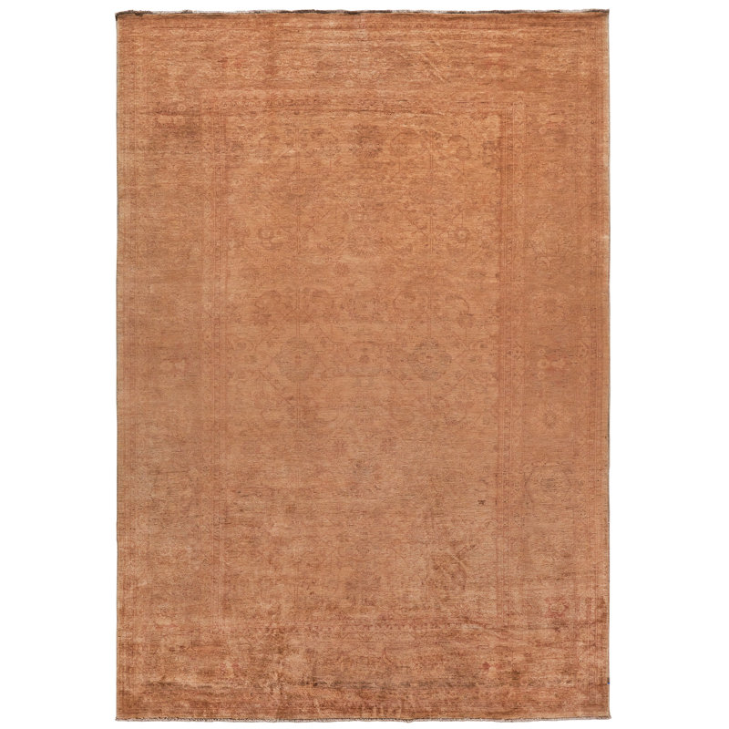 Hand-Knotted Ziegler 11'9" x 17' Wool Area Rug