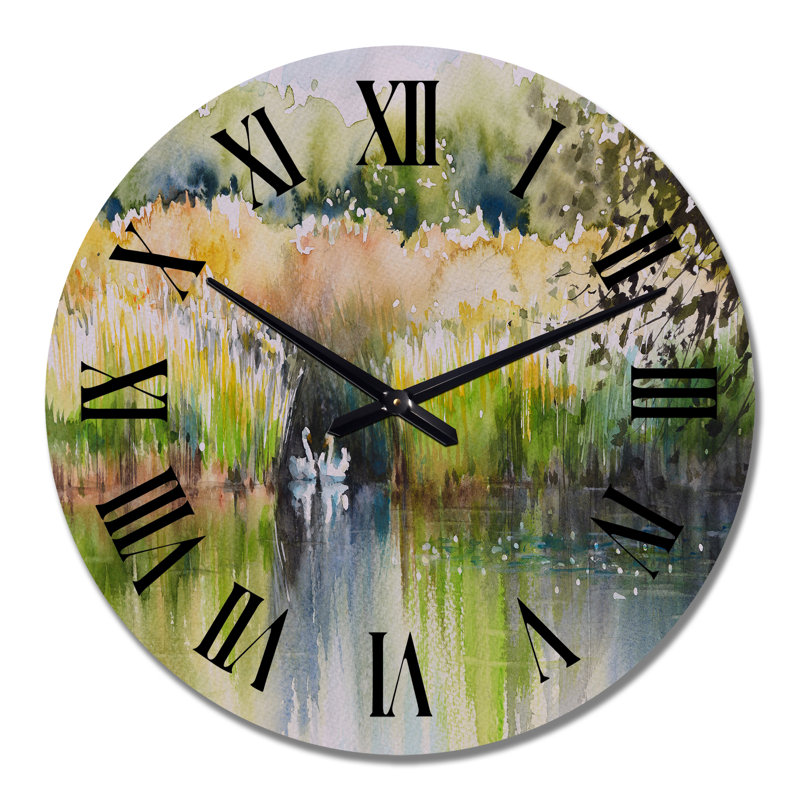 Horloge murale très grande, Moyen