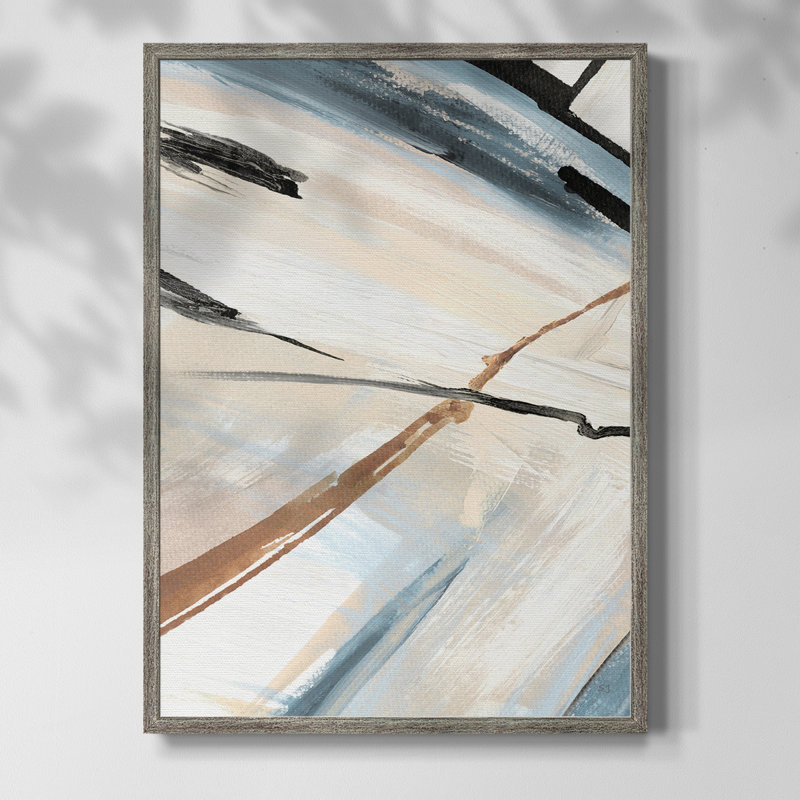 Dancing Wind Revisit II Framed Print - Solid Wood, 11" H x 9" W