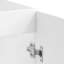 Sink Base Cabinet Lucca High Gloss Engineered Wood-1993741712