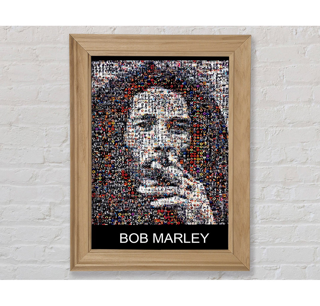 Bob Marley Joint - Einzelner Bilderrahmen Kunstdrucke