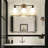 24 Inch 3-Light Brushed Nickel Vanity Light with Alabaster Glass Shade – Modern Bathroom Wall Sconce for Mirrorr