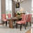 Modern Velvet Tufted Solid Wood Kitchen Chairs Upholstered Dining Chairs Set of 4-1596728934-1596728936