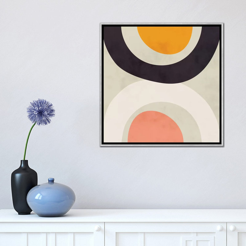 «Geometric Art II» par Ana Rut Bré - impression d'art graphique, Aucun mat, H 18 po x l 18 po x 1,5 po