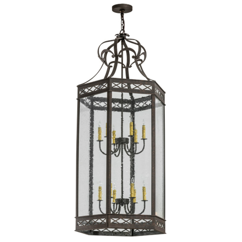 Lustre géométrique 12 lumières Estancia