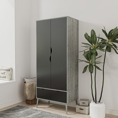 Hortencia Solid Wood Wardrobe