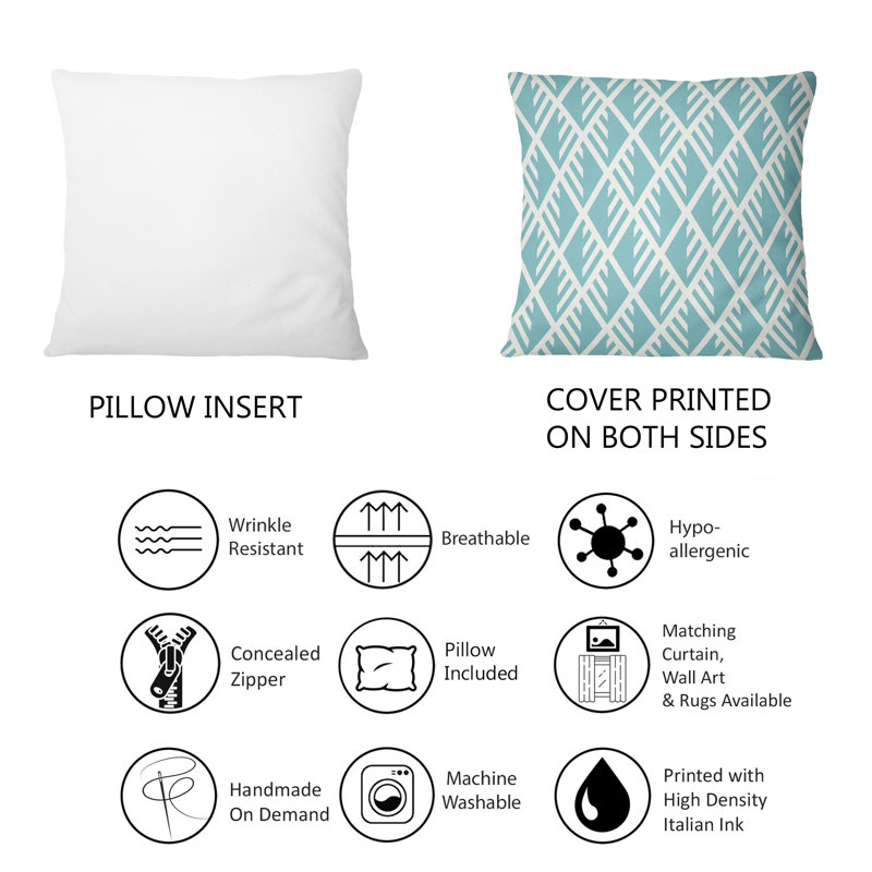 Geometric Throw Pillow
