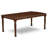 7 Piece Dining Room Table Set consists of a rectangular kitchen table with Butterfly Leaf and 6 Dining Chairs, Mahogany-1425970820-1367632381