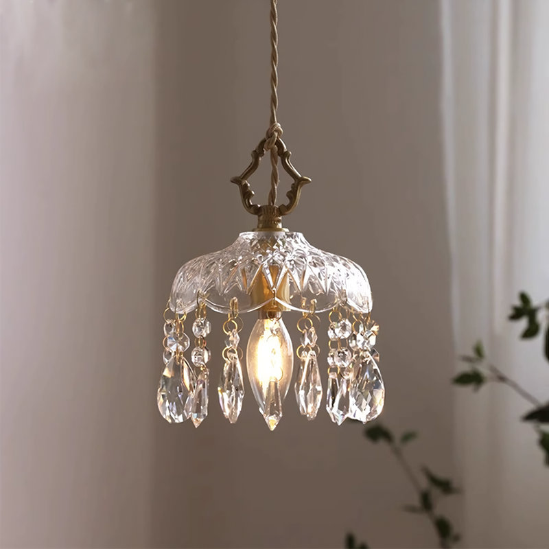 Luminaire suspendu Grid, H 9,45 po x l 5,90 po x P 5,90 po