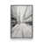 Cadre flottant en chrome poli