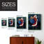 «Celestial Christmas Collection B», reproduction encadrée - bois massif-2013263969-2013263971