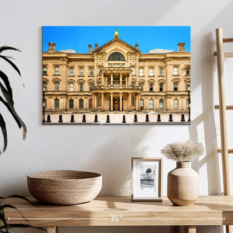 New Jersey State House, 16" H x 24" W