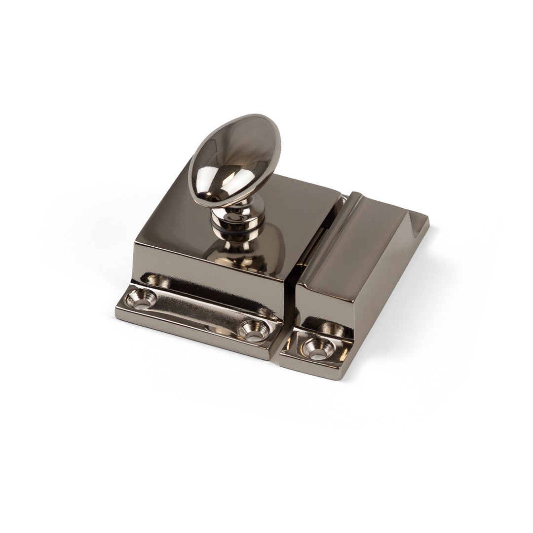 Oval Turn Cabinet Latch in Multiple Finishes