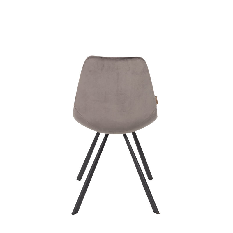 Franky Upholstered Dining Chair, Gray