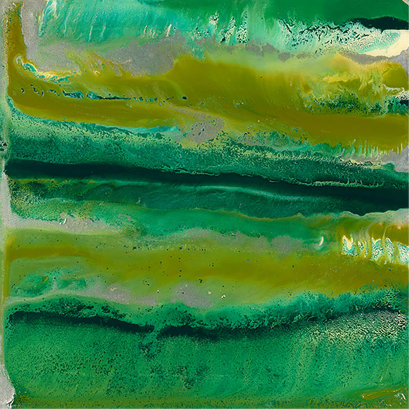 Trifle IV par Danielle Davis - Peinture, Extérieur, H 36 po x l 36 po x P 1,5 po