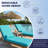 69.7" Outdoor Chaise Lounge Seat Cushion with Headrest-1774889158