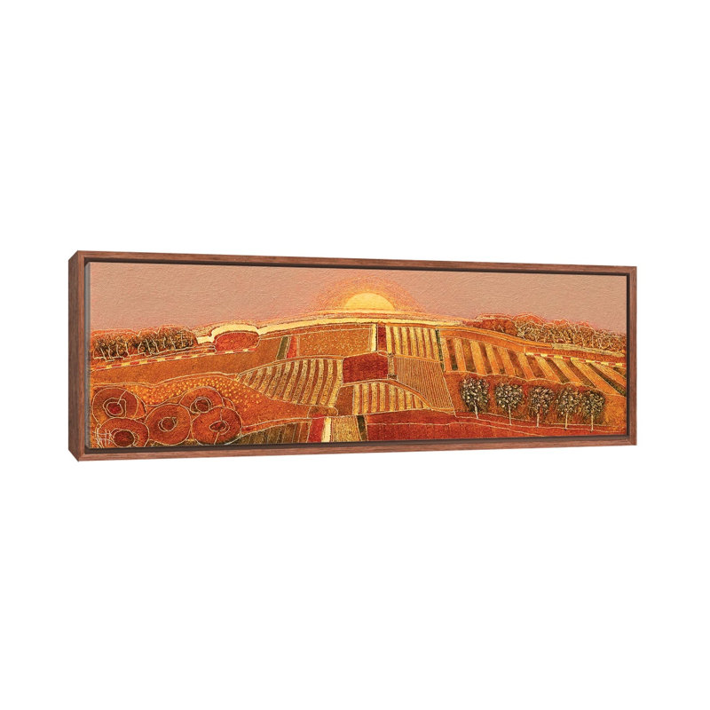 Sweet Sundown, 40.64 cm H x 121.92 cm W x 4.445 cm D, Classic Wood