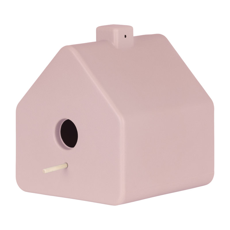Maison d'oiseaux décorative Dalya, Rose rosé