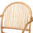 Charnessa Rattan Arm Chair in Brown