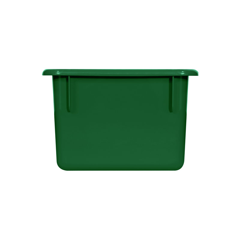 Bac en plastique, Vert