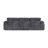 Boneless 113.4" Modular Sectional Curved Sofa with Chaise, L-Shaped Corduroy Boneless Couch, Deep Seat Corner Couch for Living Room, No Assembly Required-1039817818