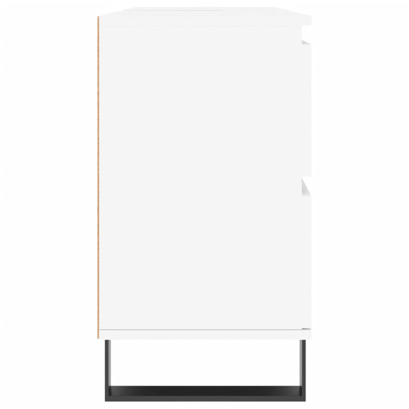 Marelis Bathroom Cabinet 80x33x60 cm Engineered Wood, White