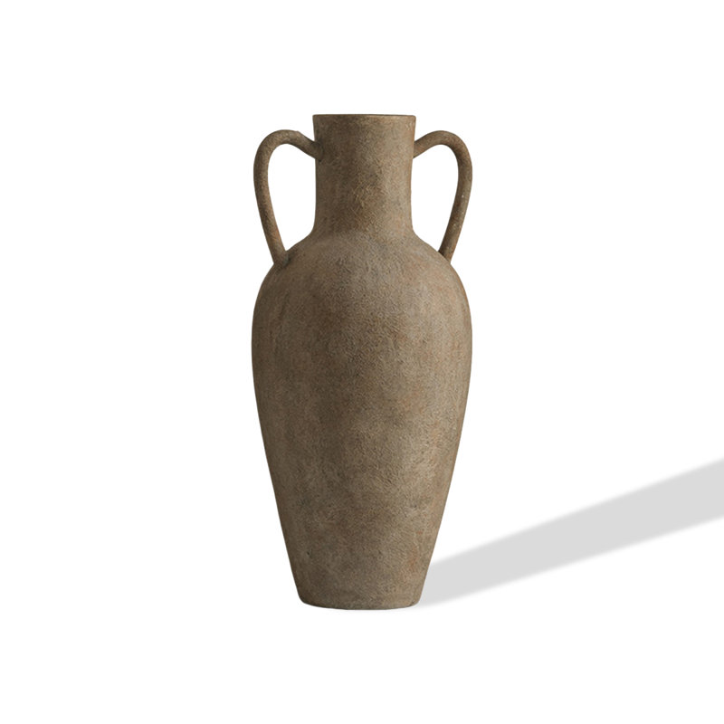 Vase en céramique Wabi Sabi Amphora, H 25,6 po x l 11,8 po x P 10,2 po, 1