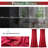 Christmas Red Velvet Curtains 96 Inches Long 2 Panels for Bedroom Living Room Gold Snowflake Holiday Decor Burgundy Thermal Insulated Room Darkening Rod Pocket Window Treatments Drapes, 52X96-365396978-365396979