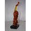 Statue de violon artistique Lawecki montée sur une base en résine Dimensions: 6 po x 5 po x H 14 po
