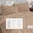 100% Cotton Honeycomb Waffle Textured Duvet Cover with Pillow Shams-107667084-107667089