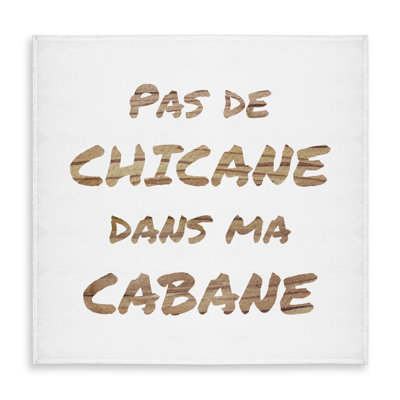 No Dispute in My House Tablecloth - Motivational Home Decor