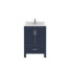 Ensemble de meuble-lavabo simple 24 "avec miroir-1869350861