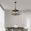 Lustre suspendu industriel à 4 lumières, cage moderne en métal, luminaire suspendu réglable pour la salle à manger, la cuisine et le salon (sans ampoules)-1830613609-1830613613-1830613618