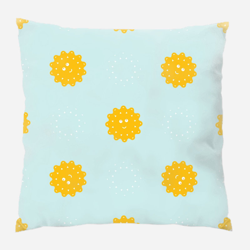 Coussin soleil, Intérieur