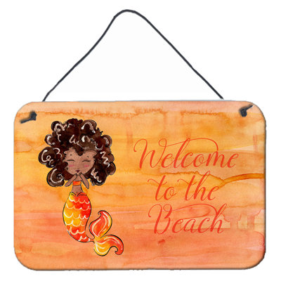 Décoration murale "sirène welcome" prints