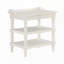 Table de chevet blanche antique