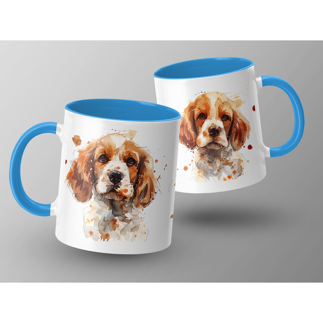 Cocker Spaniel Watercolor Art 11oz Coffee Mug