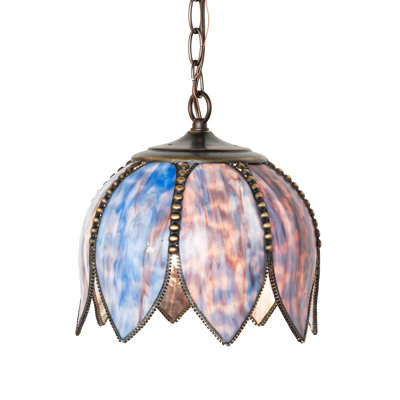 10" Wide Tulip Mini Pendant
