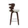 Swivel Upholstered Counter & Barstool With Wood Frame