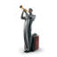 Jazz Trumpeter Figurine