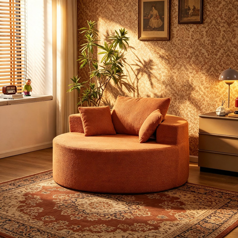 Chaise d'appoint, Ourson - orange