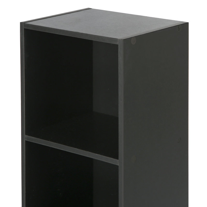 Quirita 106cm H x 30cm W Cube Bookcase, Black