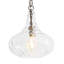 Luminaire suspendu en verre ondulé 1 lumière-107381851