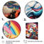 Coloré, arc-en-ciel, fantaisie, licorne - art mural licorne-280592865-280592671