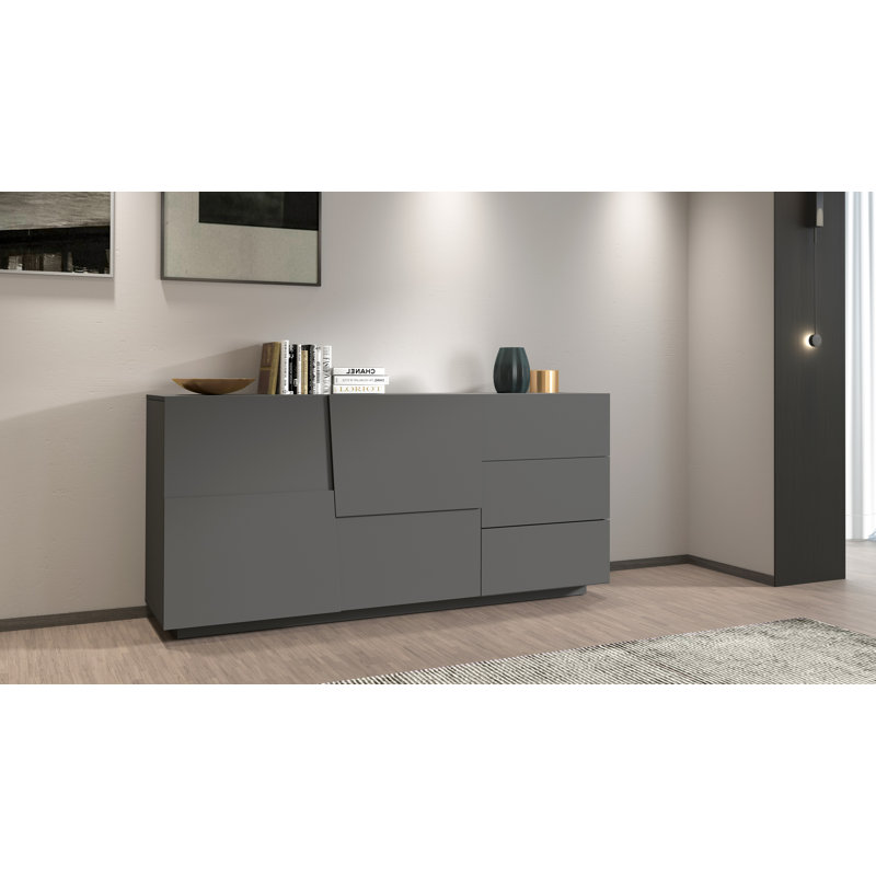 Adaway 180cm Sideboard, Black