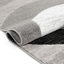 Tapis gris à motif géométrique de style moderne Bingo-21991807