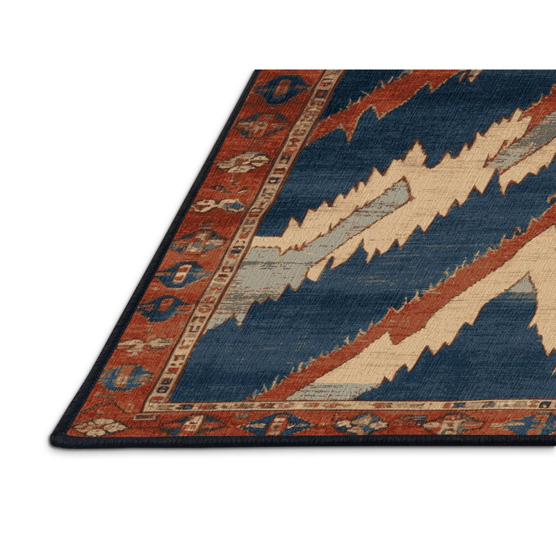 Tapis persan gris lavable à la machine, Rectangulaire 2 pi x 3 pi